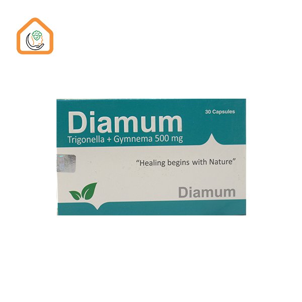 Diamum Trigonella+Gymnema500mg 30Capsule