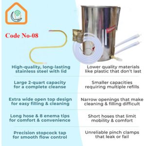 Coffee Enema Kit Code No-08,2Liter
